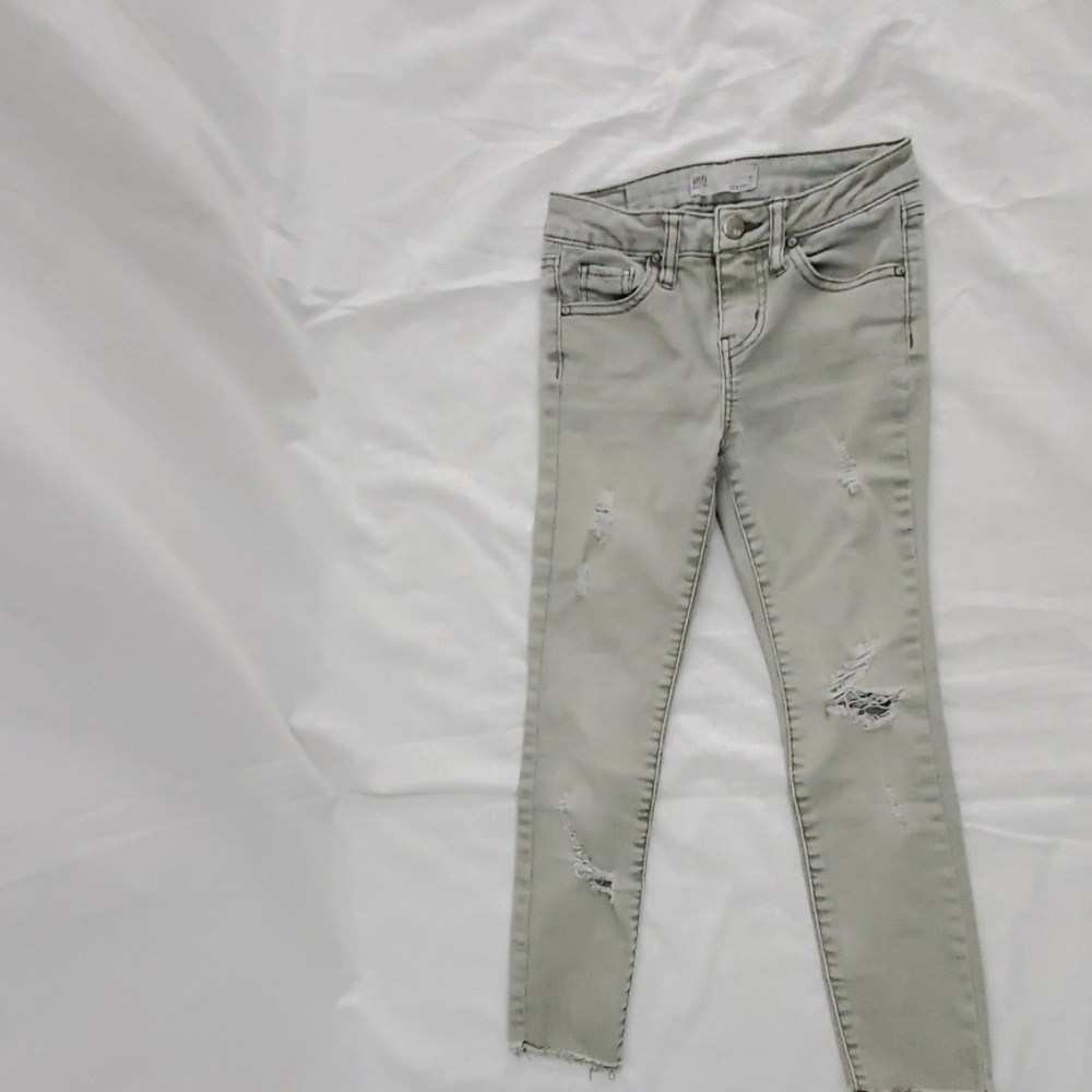 RSO grey washed Jean's girls size 7
